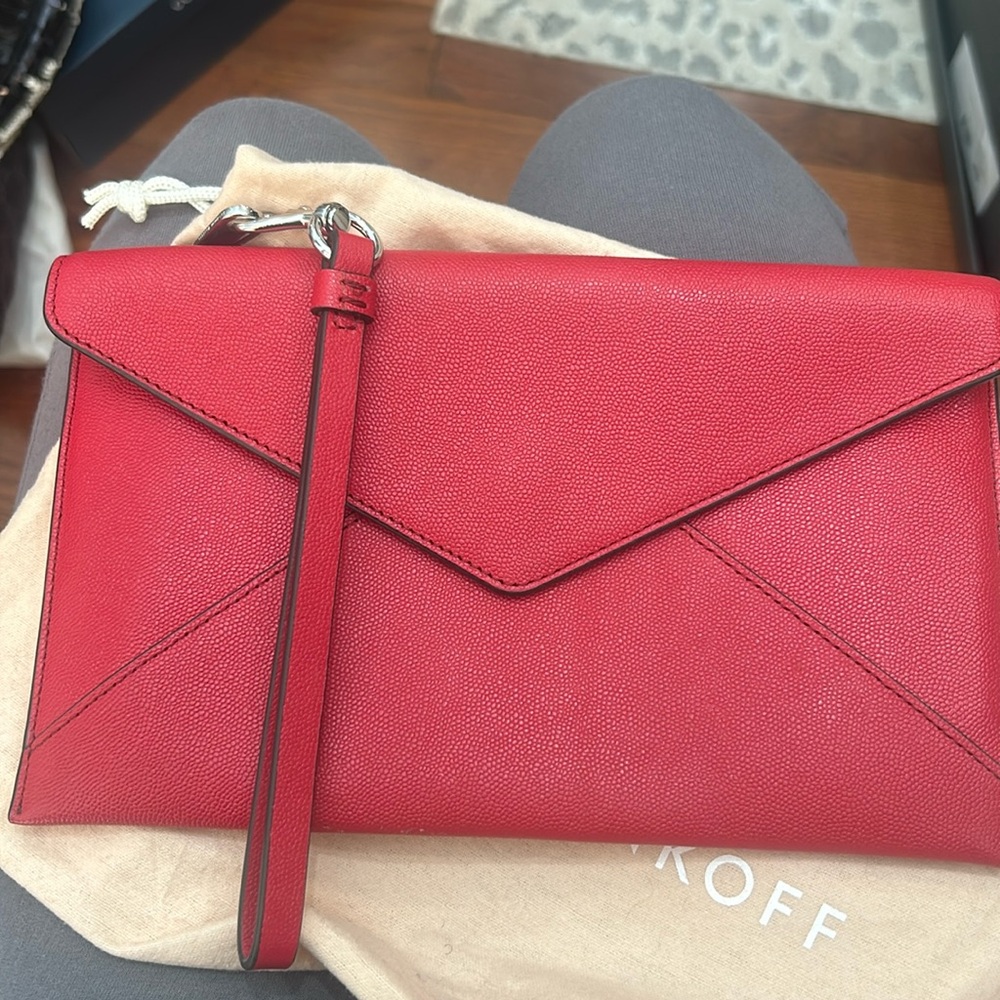 NWOT Rebecca Minkoff clutch.